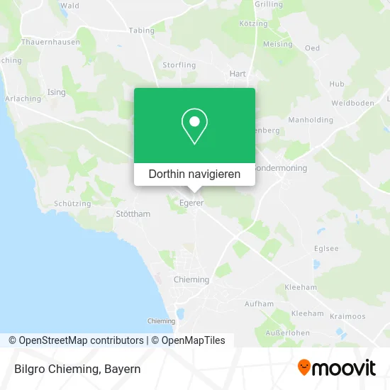 Bilgro Chieming Karte