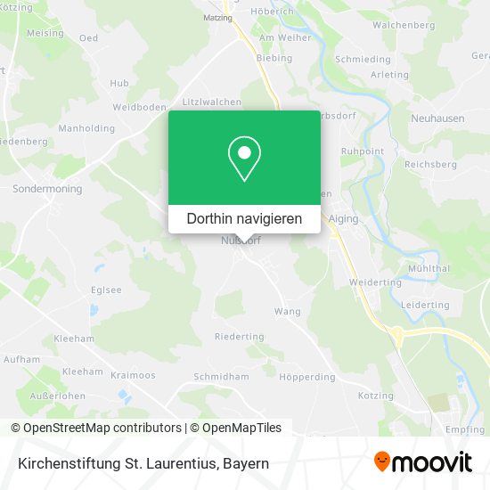 Kirchenstiftung St. Laurentius Karte