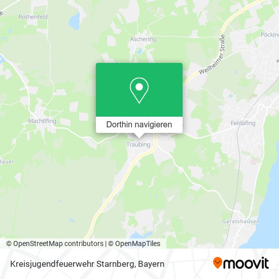 Kreisjugendfeuerwehr Starnberg Karte