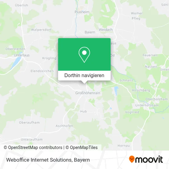 Weboffice Internet Solutions Karte