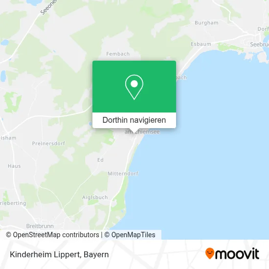 Kinderheim Lippert Karte