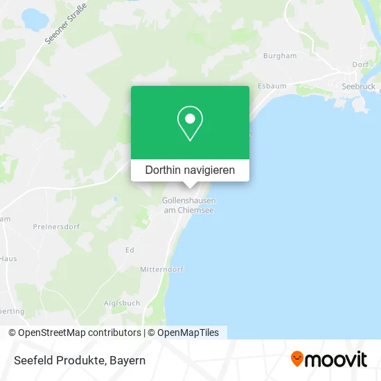 Seefeld Produkte Karte