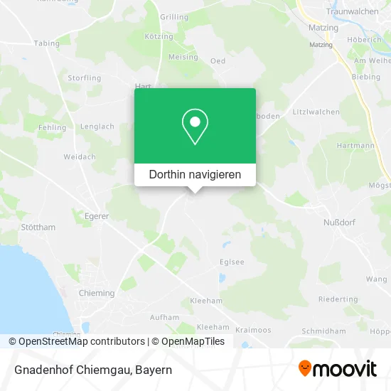 Gnadenhof Chiemgau Karte