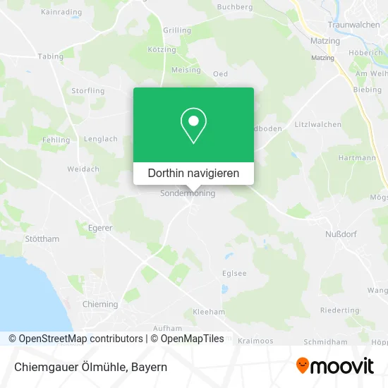 Chiemgauer Ölmühle Karte