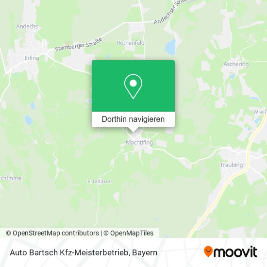 Auto Bartsch Kfz-Meisterbetrieb Karte