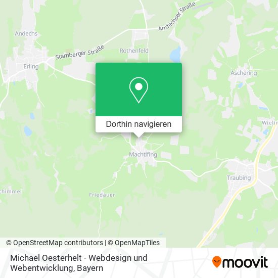 Michael Oesterhelt - Webdesign und Webentwicklung Karte