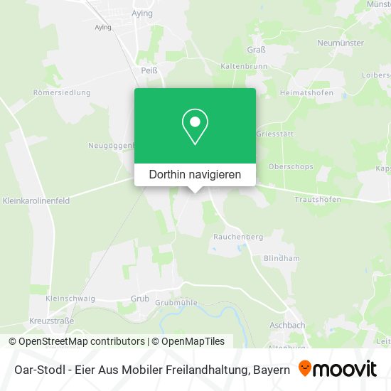 Oar-Stodl - Eier Aus Mobiler Freilandhaltung Karte