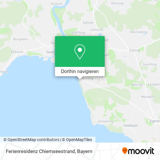 Ferienresidenz Chiemseestrand Karte