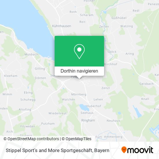 Stippel Sport's and More Sportgeschäft Karte