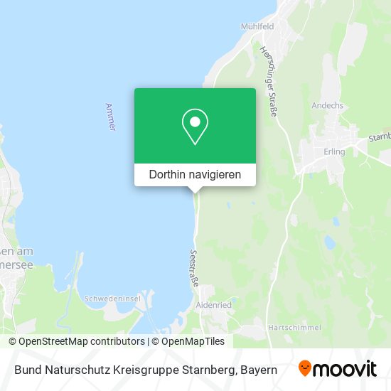 Bund Naturschutz Kreisgruppe Starnberg Karte