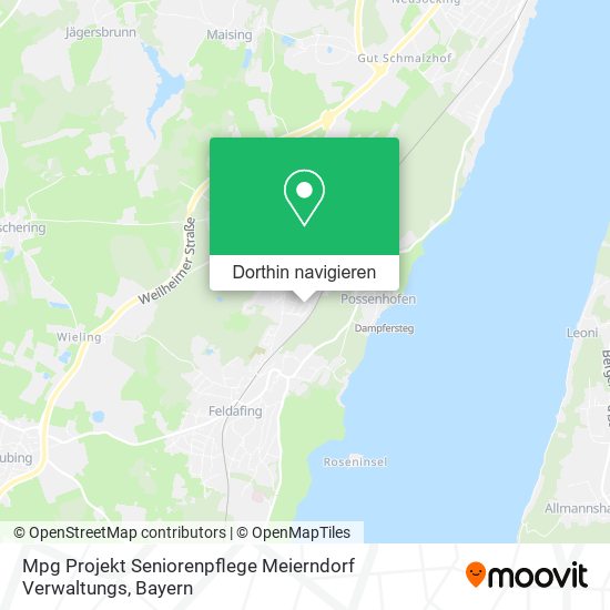 Mpg Projekt Seniorenpflege Meierndorf Verwaltungs Karte