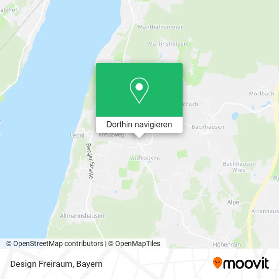 Design Freiraum Karte