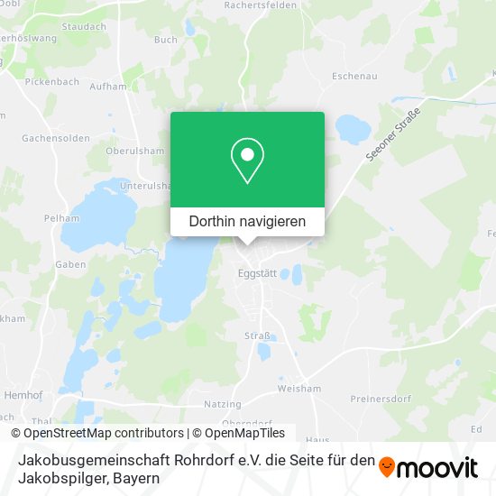 Jakobusgemeinschaft Rohrdorf e.V. die Seite für den Jakobspilger Karte
