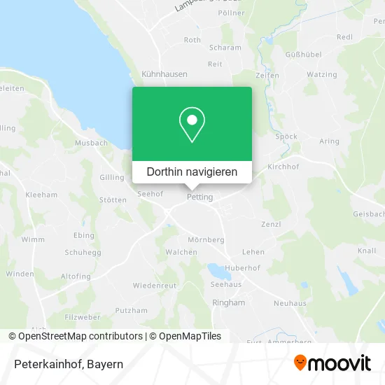 Peterkainhof Karte