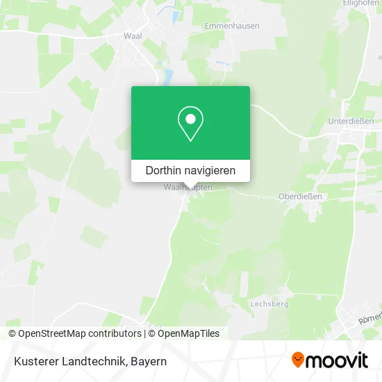 Kusterer Landtechnik Karte