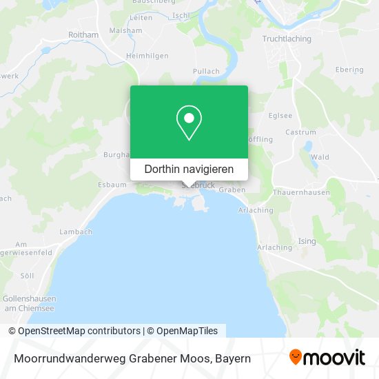 Moorrundwanderweg Grabener Moos Karte