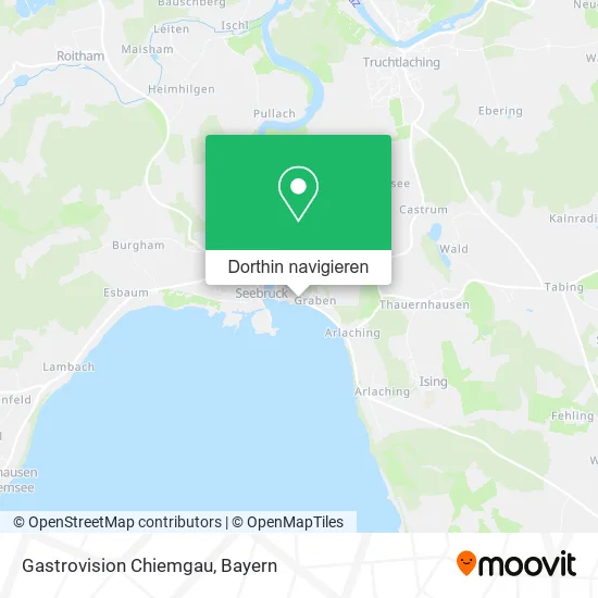 Gastrovision Chiemgau Karte