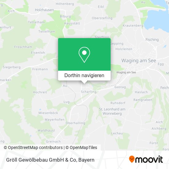 Gröll Gewölbebau GmbH & Co Karte