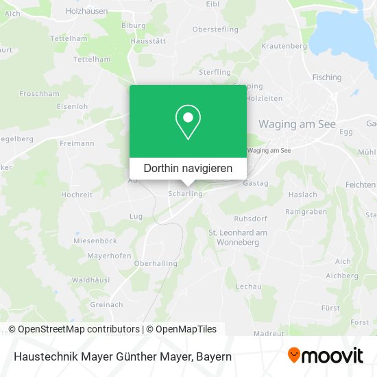 Haustechnik Mayer Günther Mayer Karte