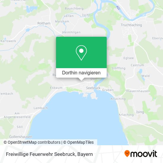 Freiwillige Feuerwehr Seebruck Karte