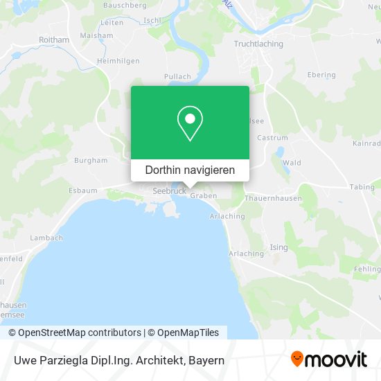 Uwe Parziegla Dipl.Ing. Architekt Karte