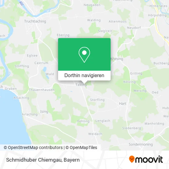 Schmidhuber Chiemgau Karte