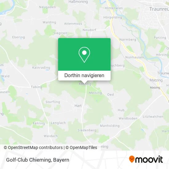 Golf-Club Chieming Karte