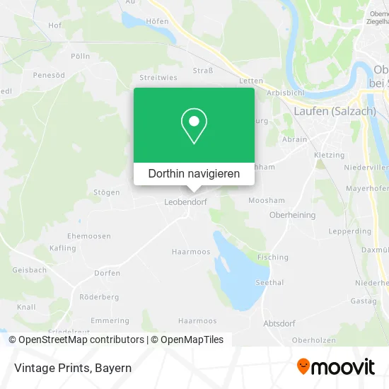 Vintage Prints Karte