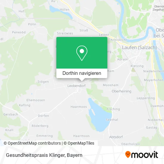 Gesundheitspraxis Klinger Karte