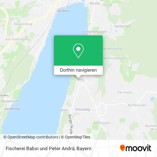 Fischerei Babsi und Peter Andrä Karte