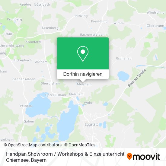 Handpan Showroom / Workshops & Einzelunterricht Chiemsee Karte