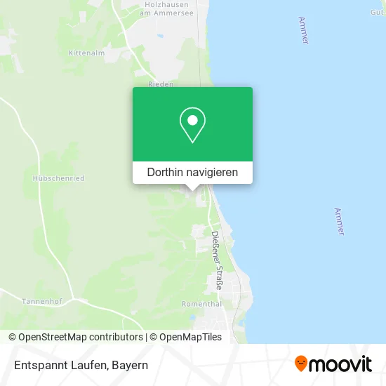 Entspannt Laufen Karte