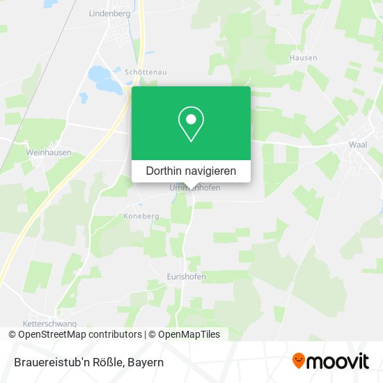 Brauereistub'n Rößle Karte