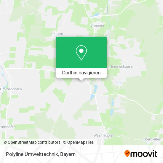 Polyline Umwelttechnik Karte