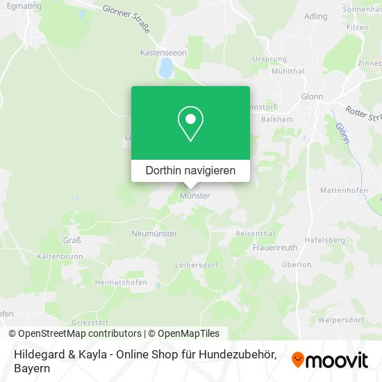 Hildegard & Kayla - Online Shop für Hundezubehör Karte
