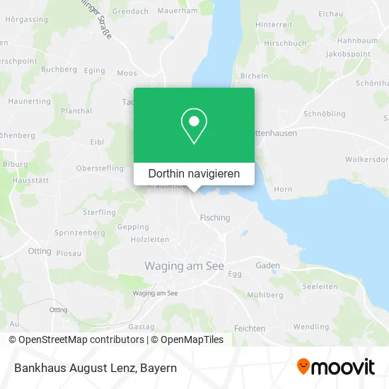 Bankhaus August Lenz Karte