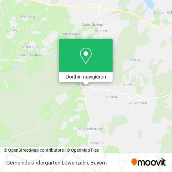 Gemeindekindergarten Löwenzahn Karte