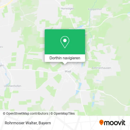 Rohrmoser Walter Karte