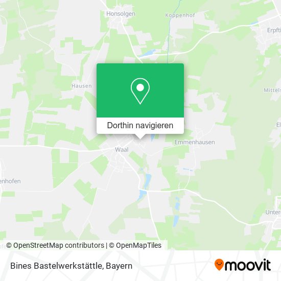 Bines Bastelwerkstättle Karte