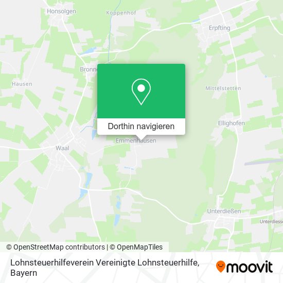 Lohnsteuerhilfeverein Vereinigte Lohnsteuerhilfe Karte