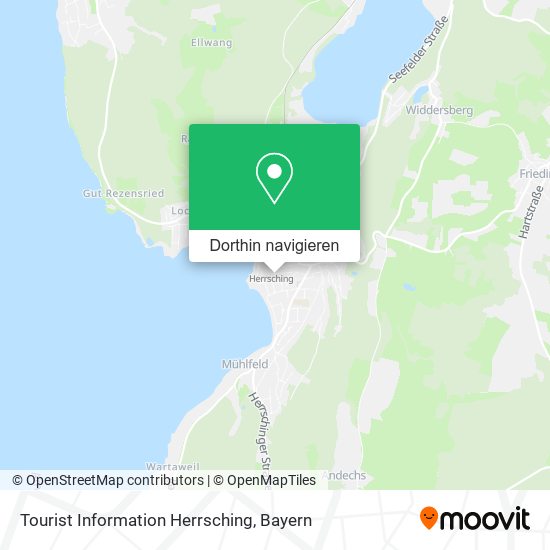 Tourist Information Herrsching Karte