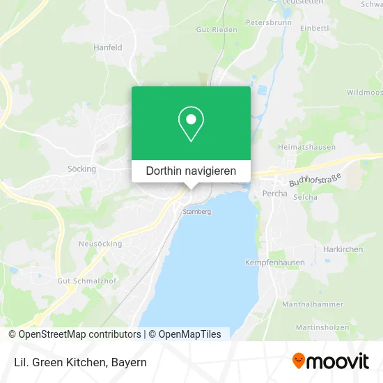 Lil. Green Kitchen Karte