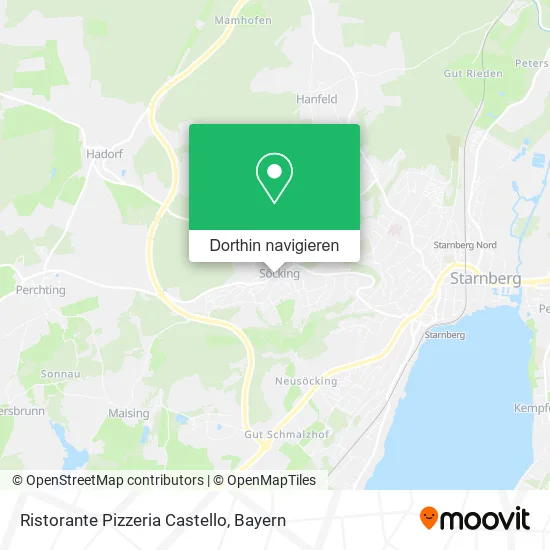 Ristorante Pizzeria Castello Karte