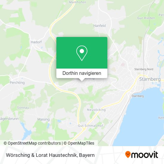 Wörsching & Lorat Haustechnik Karte