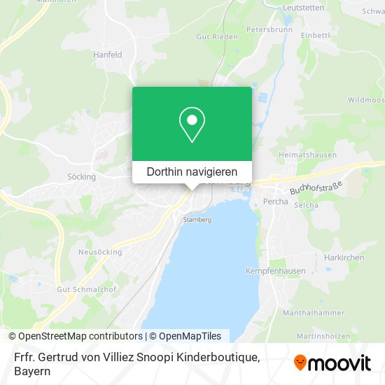Frfr. Gertrud von Villiez Snoopi Kinderboutique Karte