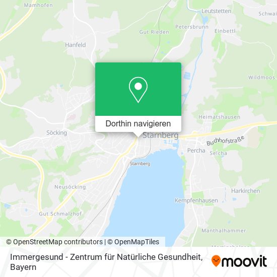 Immergesund - Zentrum für Natürliche Gesundheit Karte