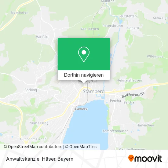 Anwaltskanzlei Häser Karte