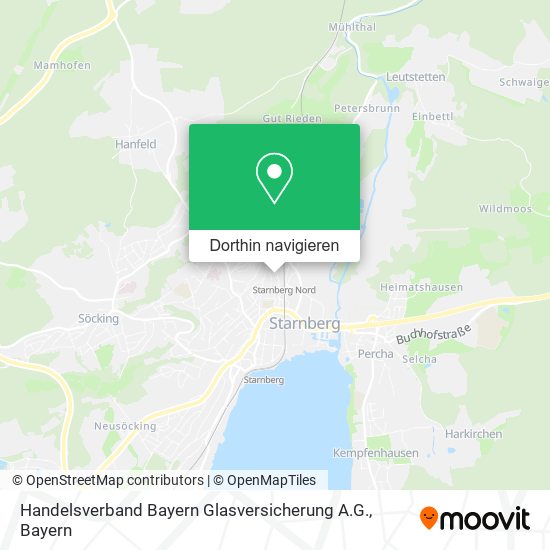 Handelsverband Bayern Glasversicherung A.G. Karte