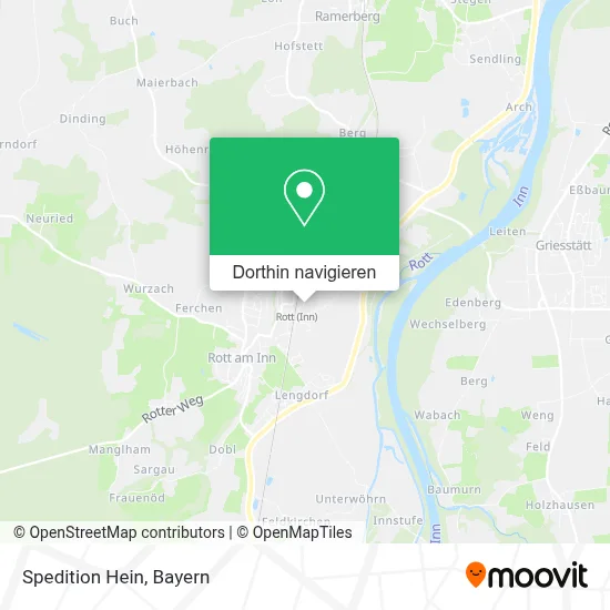 Spedition Hein Karte