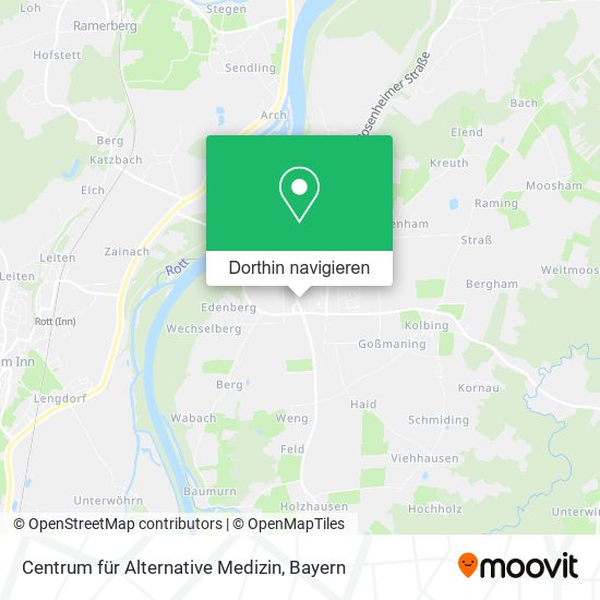 Centrum für Alternative Medizin Karte